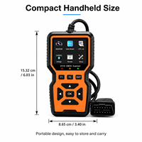 Lecteur de codes OBD2 V519 pour voiture, scanner de diagnostic automobile, détection des pannes du moteur, effacement des DTC, flux de données en temps réel, testeur de diagnostic automatique