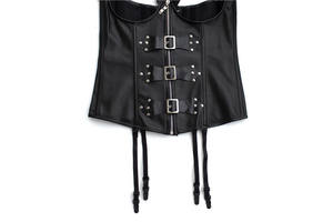 <span class=keywords><strong>Bondage</strong></span> Damesuitrusting Flirten Kleding Sexy Lederen Kleding Fetisj Sexy Lederen Latex Kleding - Product Image 5