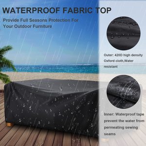 <strong>Garden</strong> Square 420D Heavy Duty Outdoor Patio Table Cover <strong>Rattan</strong> <strong>Cube</strong> Set Cover <strong>Garden</strong> <strong>Furniture</strong> Covers Waterproof - Product Image 6