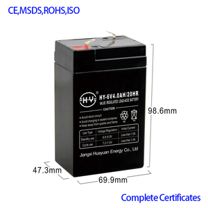 UPS 용 전동 공구 <span class=keywords><strong>6v</strong></span> 배터리 용 소형 충전식 <span class=keywords><strong>6V</strong></span> 4.5Ah 20Hr 납산 배터리 - Product Image 2