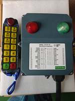 Télécommande sans fil industrielle YD-12D à 12 boutons, émetteur et récepteur, avec double vitesse pour grue
