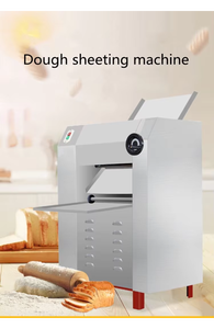 Máquina laminadora de masa de acero inoxidable de 50 cm, rodillo de masa para pizza y <span class=keywords><strong>amasadora</strong></span> de masa para repostería - Product Image 2