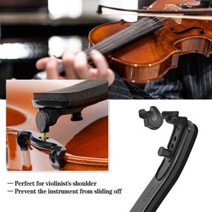 هوا شنج مصنع مباشرة بيع الكمان الكتف الراحة أسود الألوان خامات عالية الجودة سلك عالي الجودة تريات الكمان الكتف بقية - Product Image 4