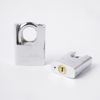 Cadenas de sécurité haute qualité antivol, vente chaude, 3 pièces, clés en fer, cylindre en laiton massif, alliage d'aluminium