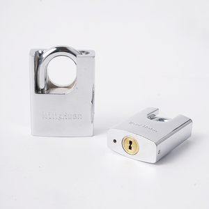 Candados Seguridad盗難防止安全南京錠3個鉄キー固体真鍮シリンダーアルミ合金 - Product Image 6