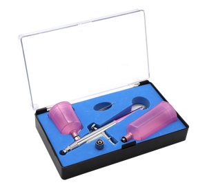 Airbrush AB-131Pink เส้นผ่าศูนย์กลางหัวฉีด0.2มม./0.3มม./0.4มม./0.5มม.สำหรับแต่งหน้า,เล็บเครื่องมือ Tattoo Art <span class=keywords><strong>Aerograf</strong></span> - Product Image 2