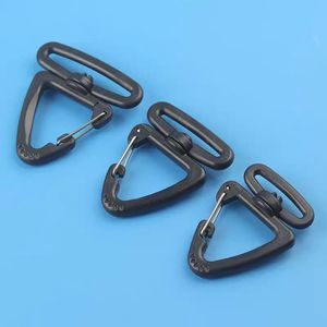 Ba lô phụ kiện 32mm Nhựa Điều chỉnh tam giác xoay clip móc Snap hook cho thể thao ngoài trời Túi Dây đai kết nối đồ trang trí - Product Image 3