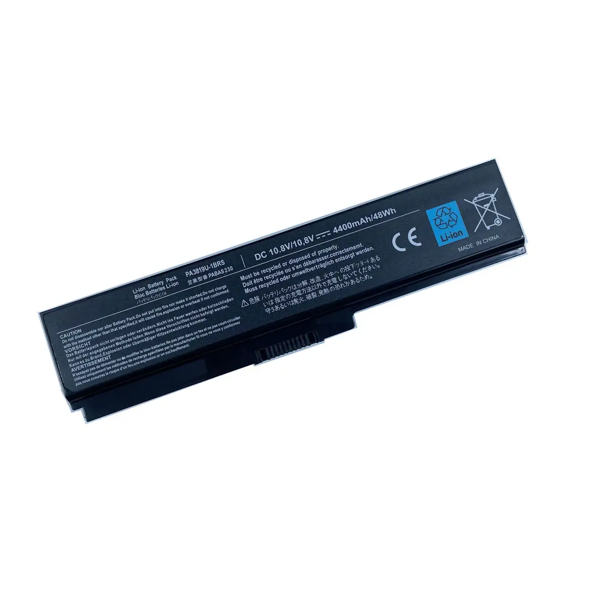 Batterie d'ordinateur portable PA3817U-1BRS pour Toshiba Satellite L745 L755 A660 C640 C650 C655 C660 L510 L630 L640 L650 U400 L645 L655