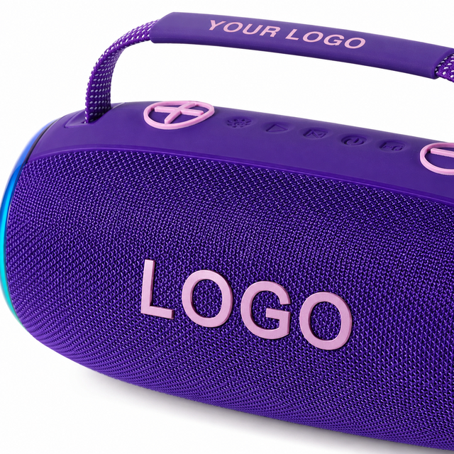 Your Branded Speaker Portable Waterproof Outdoor Wireless Audio Hands Free Call LED Speaker Bed