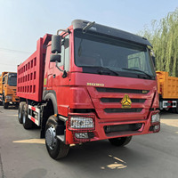 Vente directe d'usine de camions à benne basculante HOWO 6X4 d'occasion de haute qualité de la marque Sinotruk