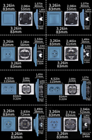 Allemand France Russie Luxe EU Standard Européen 250V 83mm Bouton poussoir tactile électrique Double prise USB Home Wall Switch Socket