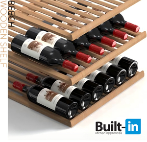 Enfriador de <span class=keywords><strong>Vino</strong></span> Independiente de <span class=keywords><strong>43</strong></span> Botellas, Zona Única, Sistema de Flujo de Aire Múltiple - Product Image 5