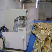 Machine de thermoscellage haute fréquence 15 kW pour bâche en PVC, tente et auvent en PVC