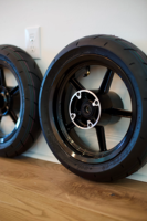 Nuevo juego de llantas todoterreno Kenda Curve de 12 pulgadas para motocicletas eléctricas Tuttio/Yozma, piezas de reacondicionamiento/actualización, listo para enviar