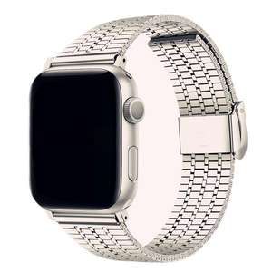 Correa Ajustable de Acero Inoxidable Lionorm para Reloj APPL <span class=keywords><strong>8</strong></span> Ultra 2, Banda de 49 mm 45 mm, Brazalete de Lujo para Reloj I <span class=keywords><strong>Watch</strong></span> 9 7 6 5 SE - Product Image 1