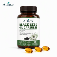 Capsules d'huile de nigelle de haute qualité OEM en vrac, capsules molles d'huile de nigelle