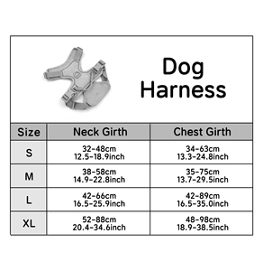 Harnais réfléchissant pour <span class=keywords><strong>chien</strong></span> avec anneaux en D avant et arrière, poignée anti-traction, poche GPS dissimulée, gilet respirant réglable pour la promenade et l'entraînement - Product Image 2