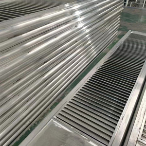 Perfil de hoja de persiana de aluminio para Hospital, pantallas y rejillas de aluminio para construcción <span class=keywords><strong>interior</strong></span> y exterior - Product Image 5