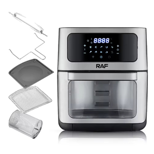 1800W 10L Smart Air Fryer LED Touch Screen Viewing Window Adjustable Temperature Circulation for Oil-Free Cooking - Product Image 1