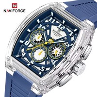 NAVIFORCE Nouvelle Montre Homme Sport Luxe Chronographe Calendrier Montre-Bracelet Quartz Affaires pour Homme