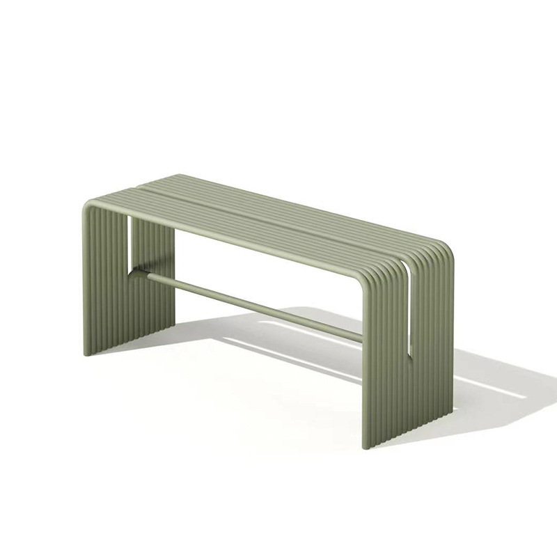 [Banco de hierro forjado] 100*35*45cm