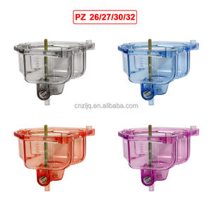 Base de <span class=keywords><strong>carburador</strong></span> transparente, tazón flotante, taza de aceite para <span class=keywords><strong>Keihin</strong></span> Honda XR100 GL100 CRF100 XL125 CB125 TC125 CB125 TMX155 - Product Image 6