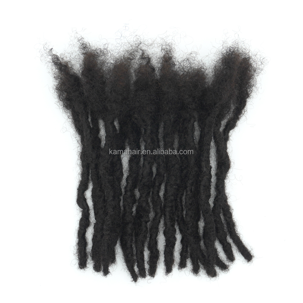 KAMA Micro Locs Extensions Full Handmade Crochet Human Interlocks Extensions Sister Loc Extension Human Hair for Black Women