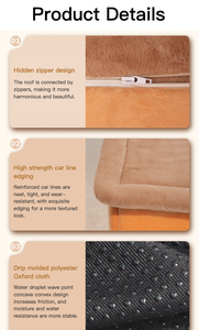 PP Cotton <strong>Fashion</strong> Rectangle Cat &amp; <strong>Dog</strong> House Washable Removable Large Space Pet <strong>Bed</strong> - Product Image 6