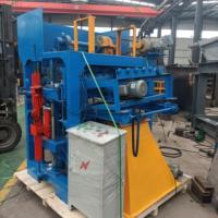 Máquina para Fabricar Bloques de Pavimento Encastrables, Máquina para Fabricar Ladrillos de Piso con Cara de Roca Delgada, Máquina Eléctrica para Concreto Sólido 15-20s