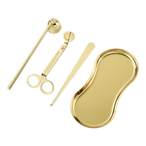 Modern Simple Aromatherapy <b>Candle</b> Tools Stainless Steel Snuffer Extinguisher <b>Set</b> Wholesale - Product Image 4
