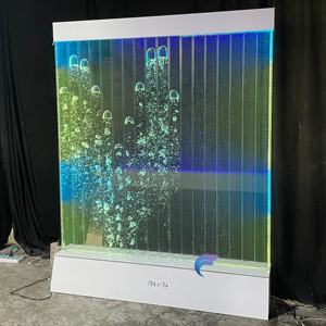 Fuente de agua con burbujas de acrílico LED personalizada - Product Image 4