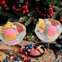 Maßgefertigte Eisbecher-Duftkerze, Private Label Dessertglas-Kerze für den Großhandel, Ästhetische Raumdekoration Geschenk