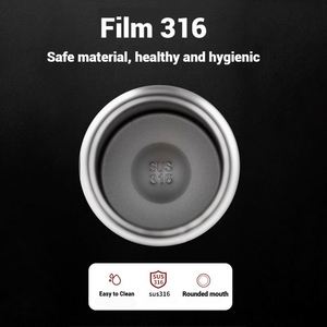 <b>Double</b> <b>Wall</b> 316 Stainless Steel Thermos Bottle With Lid and Rope Keep Hot and Cold for Daily Use - Product Image 5