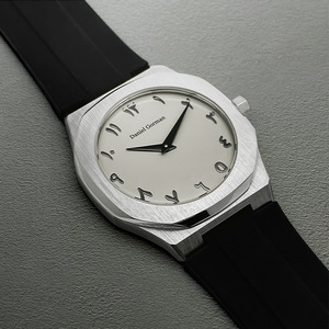 Montre à quartz pour homme ultra-fine la plus vendue, bracelet en acier inoxydable, cadran de 40 mm, étanche, pointeur de charme, verre, prise en charge du dropshipping - Product Image 3