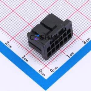 2-1827864-6 Housing (Wire-to-Board / Wire-to-Wire) P=2.5mm Connector 2x6P 2.5mm 3.3mm 2 - Product Image 1