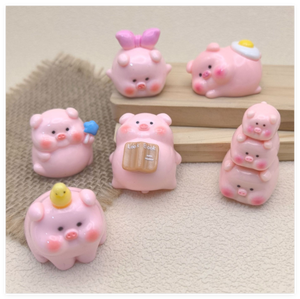 Juguetes <span class=keywords><strong>para</strong></span> Niños, Regalo 2026, Lindas Mini Figuras de Patos y Cerditos Durmiendo, Juguetes de Dibujos Animados <span class=keywords><strong>para</strong></span> Niños, Fabricante, Gran Stock - Product Image 4