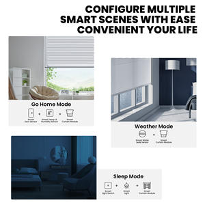 GIRIER Tuya Voice Control inalámbrico Wifi Smart 1/2 Gang Cortina Módulo de interruptor ciego para persiana enrollable Motor eléctrico - Product Image 3