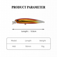 NOUVEAU Leurre de surface fluorescent 9cm/10g pour la pêche en eau peu profonde – Spécial été pour la carpe, le bar, le brochet et le marlin en eau salée