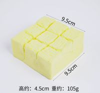 Jouet Squishy en PU à Rebond Lent avec Logo Personnalisé, Aliments Simulés, Lot de 9 Grilles, Anti-Stress et Décompression, Idéal pour Cadeau Promotionnel