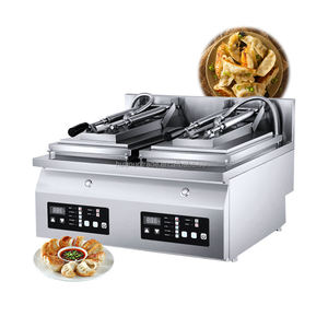 Freidora de Dumplings Comercial Totalmente Automática, de Una/Dos Cabezas, con Control Inteligente de Temperatura, Olla de Acero Inoxidable para Dumplings - Product Image 4