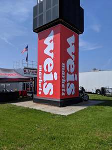 Tùy chỉnh xách tay PVC biểu ngữ in kỹ thuật số UV bảo vệ phản xạ cho quảng cáo khuyến mãi sự kiện dịch vụ xuất sắc - Product Image 4