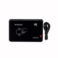 Lector de Tarjetas RFID de Escritorio con Interfaz USB de 13.56MHz para Control de Acceso