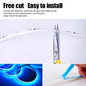 Trên bán 10m/cuộn 10mm COB dải ánh sáng 24V màu duy nhất rgbic Neon Dải <span class=keywords><strong>LED</strong></span> Flex Neon COB dải ánh sáng - Product Image 3