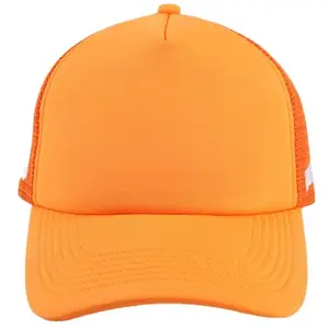 Лидер продаж, мужские 100, полиэфирные кепки для дальнобойщика, сетчатые пенные шляпы с индивидуальным логотипом