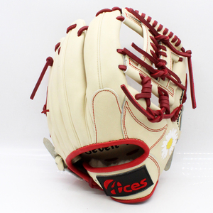 Guanto da Baseball in Pelle Kip Personalizzato con Logo Ricamato, Colore Nero, Vendita all'Ingrosso di Fabbrica - Product Image 6
