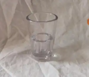1Oz Polycarbonaat Shot Glazen Zware Basis Tritan Glas Bpa Vrij Stapelbare Plastic Beker Kleur Basis Acryl Shot Cup