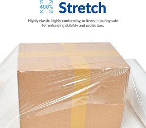 高品质拉伸膜卷材 LLDPE 拉伸托盘包装膜，适用于重型工业包装机拉伸膜 - Product Image 3