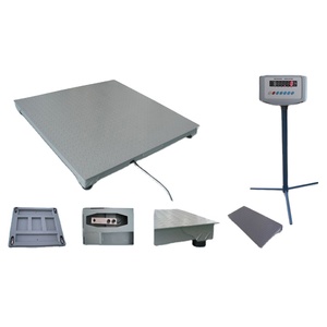 Electronic <strong>Digital</strong> Floor <strong>Scale</strong> 1000-<strong>5000kg</strong> Capacity LCD Display Carbon Steel ISO Certified OEM/ODM Available 0.5kg Accuracy - Product Image 5