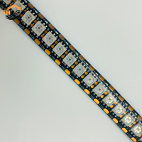 12v SMD 5050 Ws2815 144 Led/m Ip68 5m 10M rol fleksibel dapat disesuaikan Rgbw Rgb lampu Strip Led