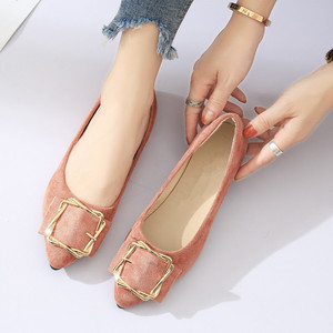 Mocassins décontractés à bout carré et talon bas pour femmes, nouvelle collection printemps 2026, vente en gros - Product Image 2